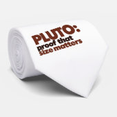 冥王星：サイズが重要な証明 ネクタイ (ロール)