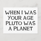 冥王星 ポストカード (正面)