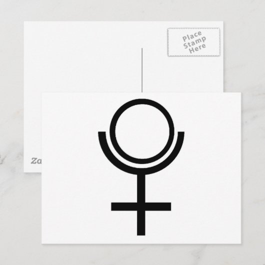 冥王星 ポストカード (正面/裏面)