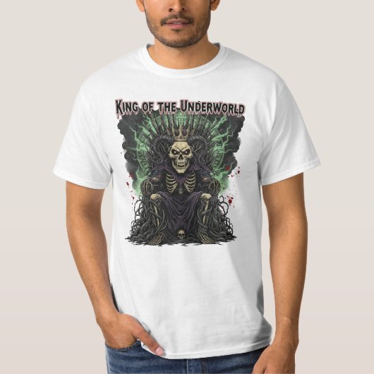 "冥界の王" Tシャツ (正面)