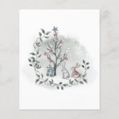 冬あなたの財布の赤ちゃんシャワーゲームの中に何がある (裏面)