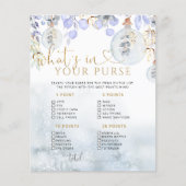 冬あなたの財布の赤ちゃんシャワーゲームは何だ (正面)