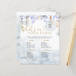 冬あなたの財布の赤ちゃんシャワーゲームは何だ