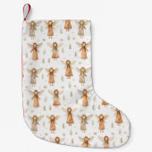 冬おとぎ話クリスマスストッキングニュートラル スモールクリスマスストッキング (正面)