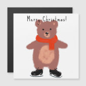 冬おもしろいのスキーをする (正面/裏面)