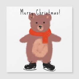 冬おもしろいのスキーをする