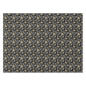 冬お洒落動物の町 テーブルクロス (正面(横))