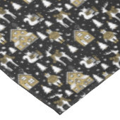 冬お洒落動物の町 テーブルクロス (アングル)