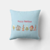 冬お洒落通りホリデイ クッション (裏面)