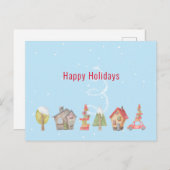 冬お洒落通り シーズンポストカード (正面/裏面)