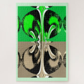 冬から春の芸術 ジグソーパズル (縦)