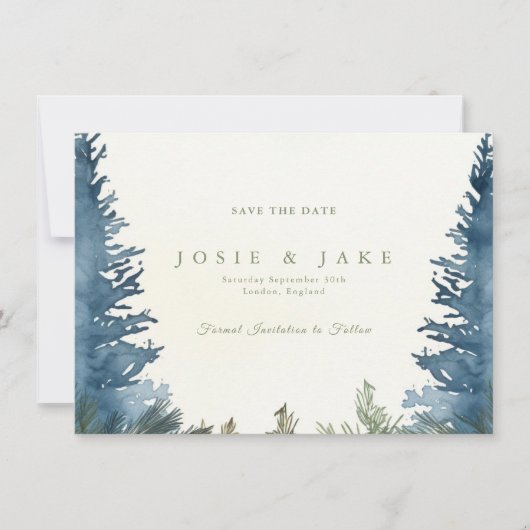 冬かわいらしの松の木は日除け セーブザデート (正面)