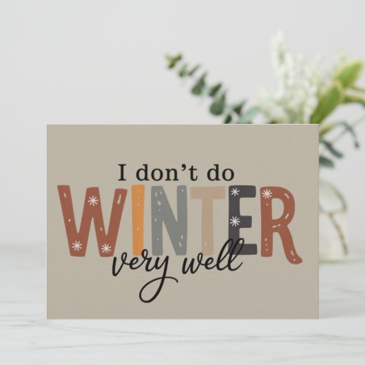 冬があまり得意じゃない コージーシーズン 極寒 招待状 (スタンド正面)