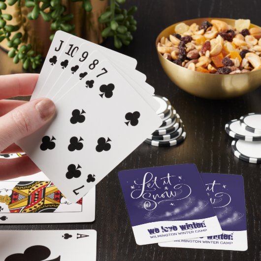 冬が大好き！おもしろいスノーナイトトランプ トランプ (インサイチュ)