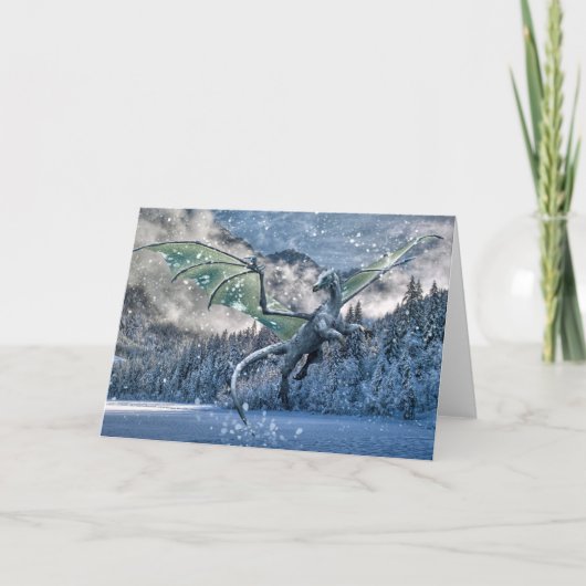 冬が来た カード (正面)