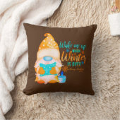 冬が過ぎた時に起こしてくれ格言 クッション (ブランケット)