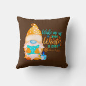 冬が過ぎた時に起こしてくれ格言 クッション (裏面)