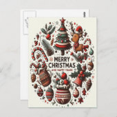 冬きらめくの願いをフェスティバル ポストカード (正面/裏面)