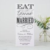 冬きらめく版|結婚式招待状 招待状 (スタンド正面)