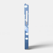冬こけし人形 – ブルーマウンテンゲイザーガール Case-Mate iPhoneケース (裏面 / 左)