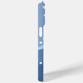 冬こけし人形 – ブルーマウンテンゲイザーガール Case-Mate iPhoneケース (裏面 / 右)