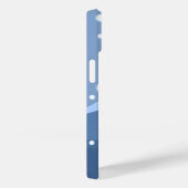 冬こけし人形 – ブルーマウンテンゲイザーガール Case-Mate iPhoneケース (裏面 / 右)
