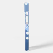 冬こけし人形 – ブルーマウンテンゲイザーガール Case-Mate iPhoneケース (裏面 / 左)
