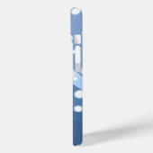 冬こけし人形 – ブルーマウンテンゲイザーガール Case-Mate iPhoneケース (裏面 / 左)