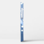 冬こけし人形 – ブルーマウンテンゲイザーガール Case-Mate iPhoneケース (裏面 / 左)