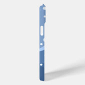 冬こけし人形 – ブルーマウンテンゲイザーガール Case-Mate iPhoneケース (裏面 / 右)