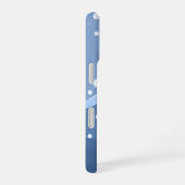 冬こけし人形 – ブルーマウンテンゲイザーガール iPhone 16ケース (右側面)