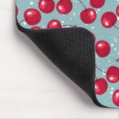 冬さくらんぼ。 マウスパッド (コーナー)