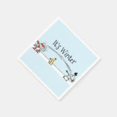 冬だ スタンダードカクテルナプキン (角)