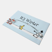 冬だ ドアマット (アングル)