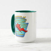 冬と夏のゲーマー マグカップ (正面左)