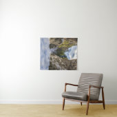 冬と春の谷と山 タペストリー (インサイチュ(横))