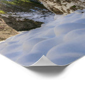 冬と春の谷と山 ポスター (角)