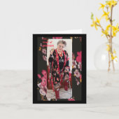 冬なんて疲れちゃった！ カード (黄色い花)