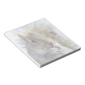 冬にかわいいリス ノートパッド (アングル)