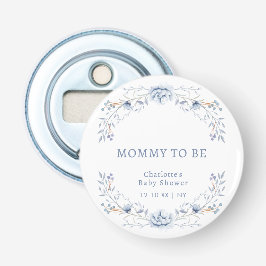 冬になるママ青いフローラ赤ちゃんシャワー 栓抜き