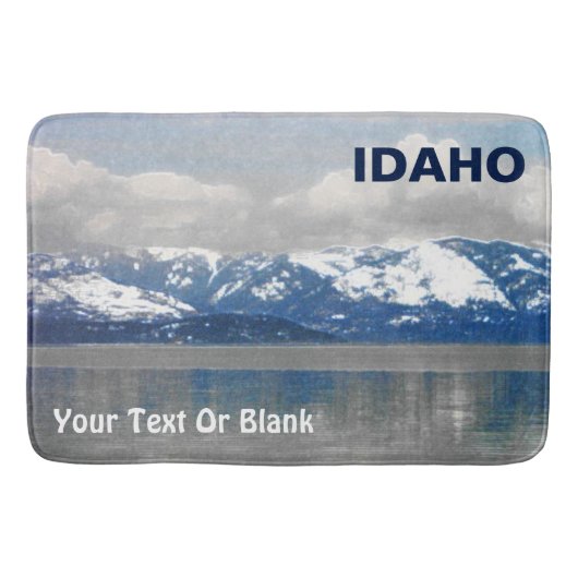 冬にオリーブを付ける バスマット (正面)