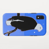 冬にハゲのワシ – オリジナル野生動物アート Case-Mate iPhoneケース (裏面(横))