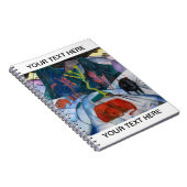 冬にフランツマルクパーソナライズされたバイソン ノートブック (右側)