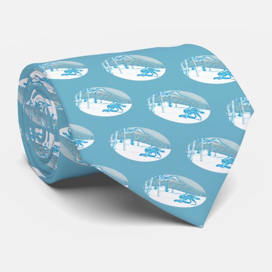 冬に一人の狼 ネクタイ (ロール)