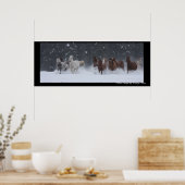 冬に丸まる ポスター (キッチン)