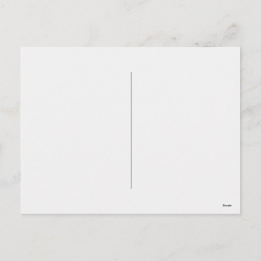 冬に古い納屋のある引用文 シーズンポストカード (裏面)