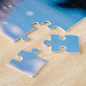 冬に向けてハスキーの視線 ジグソーパズル (側面)