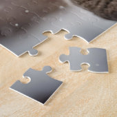 冬に向けて着飾ったかわいいリス ジグソーパズル (側面)