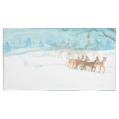 冬に子を産む 枕カバー (正面左)