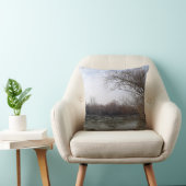 冬に川沿いを生きる クッション (椅子)